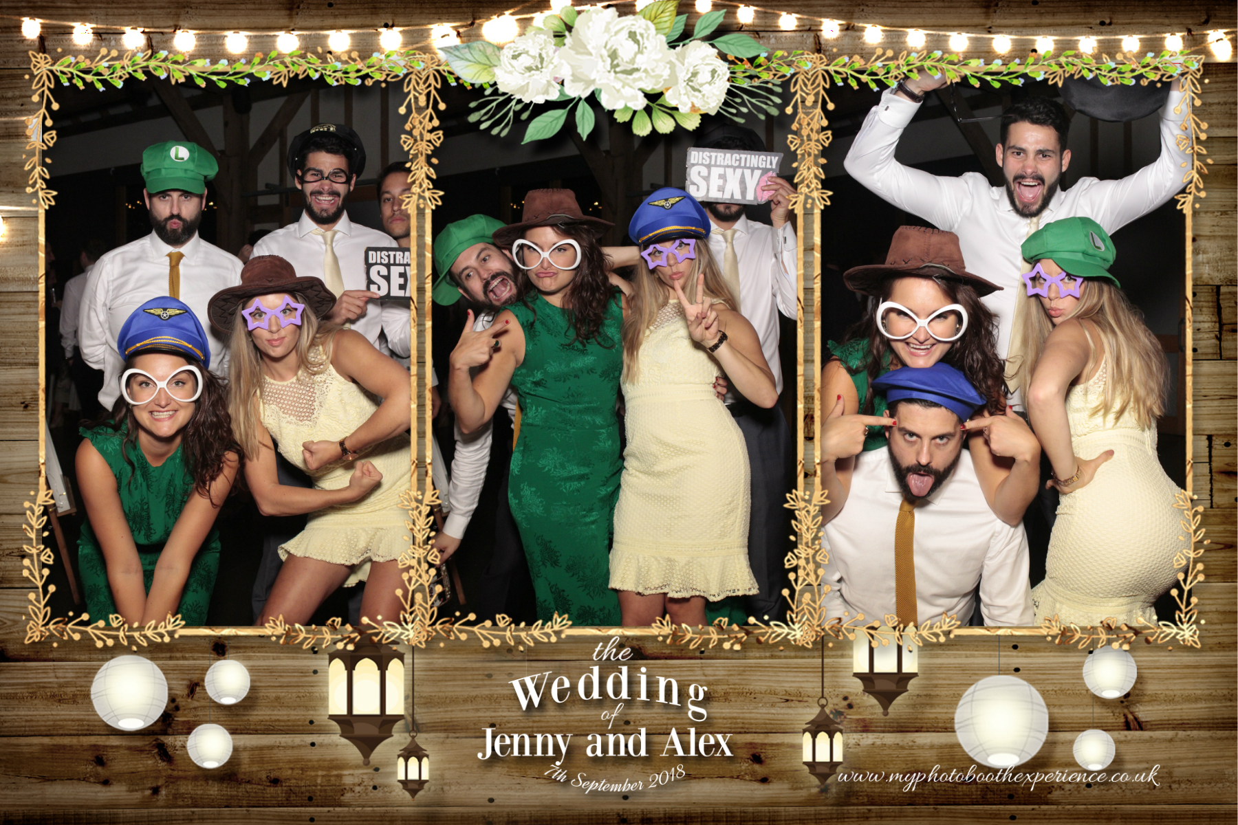 Jenny & Alex's Wedding | View more photos from the event at gallery.myphotoboothexperience.co.uk/u/MyPhotoBoothExperienceLtd/Jenny-Alexs-Wedding